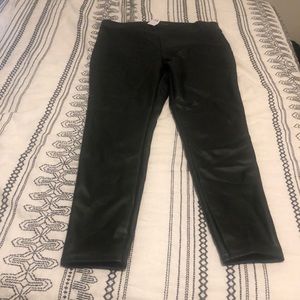 Leather leggings